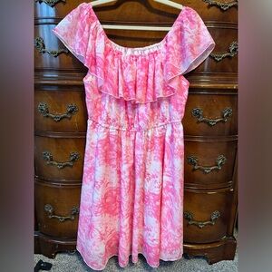 SHEIN off the shoulder dress